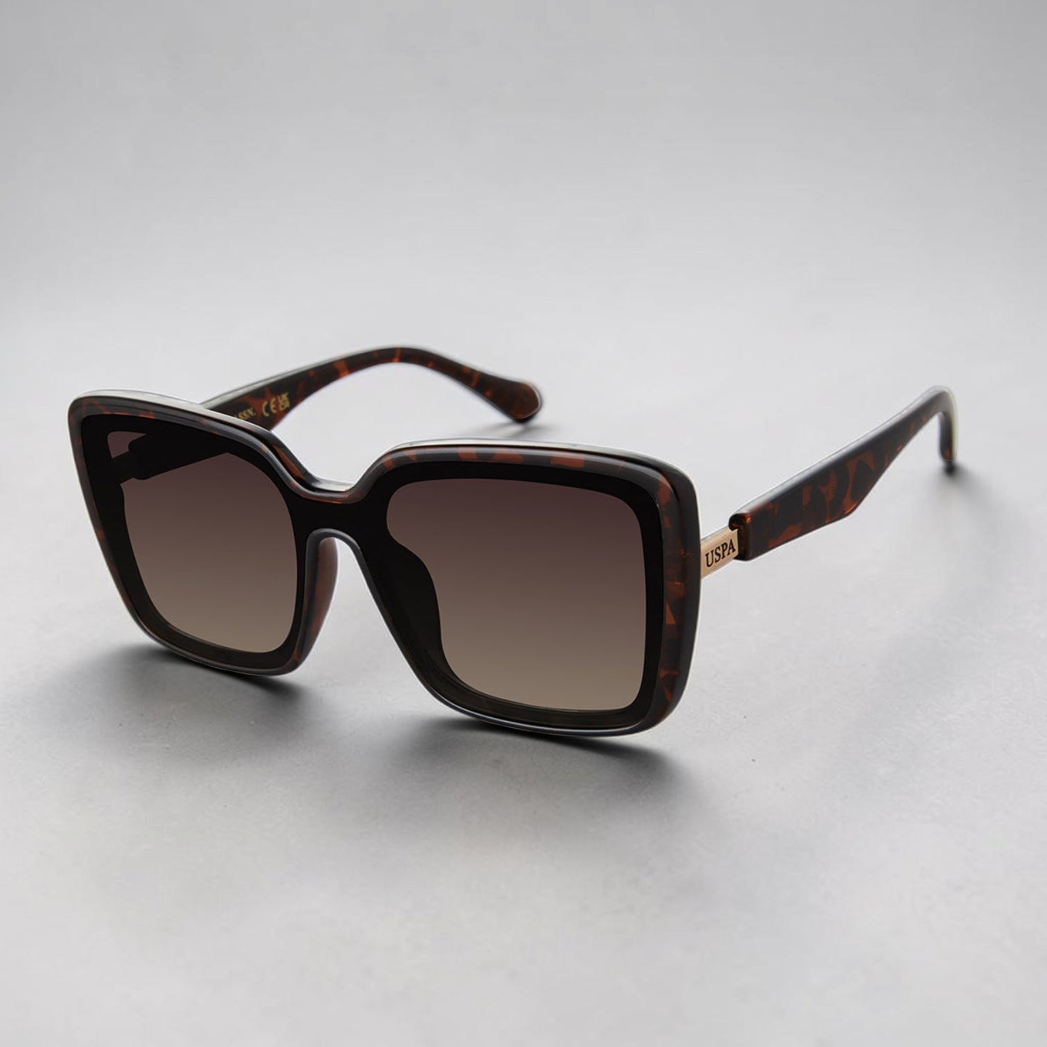 SCULPTED SQUARE GRADIENT SUNGLASSES,PA5127-0000A