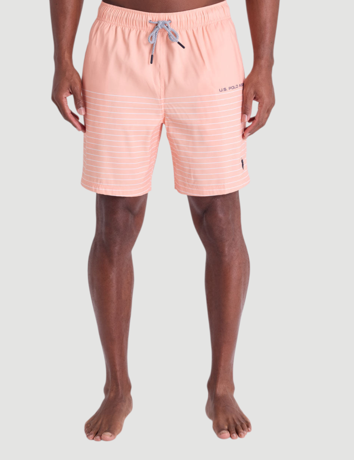 PIN STRIPE SWIM SHORTS