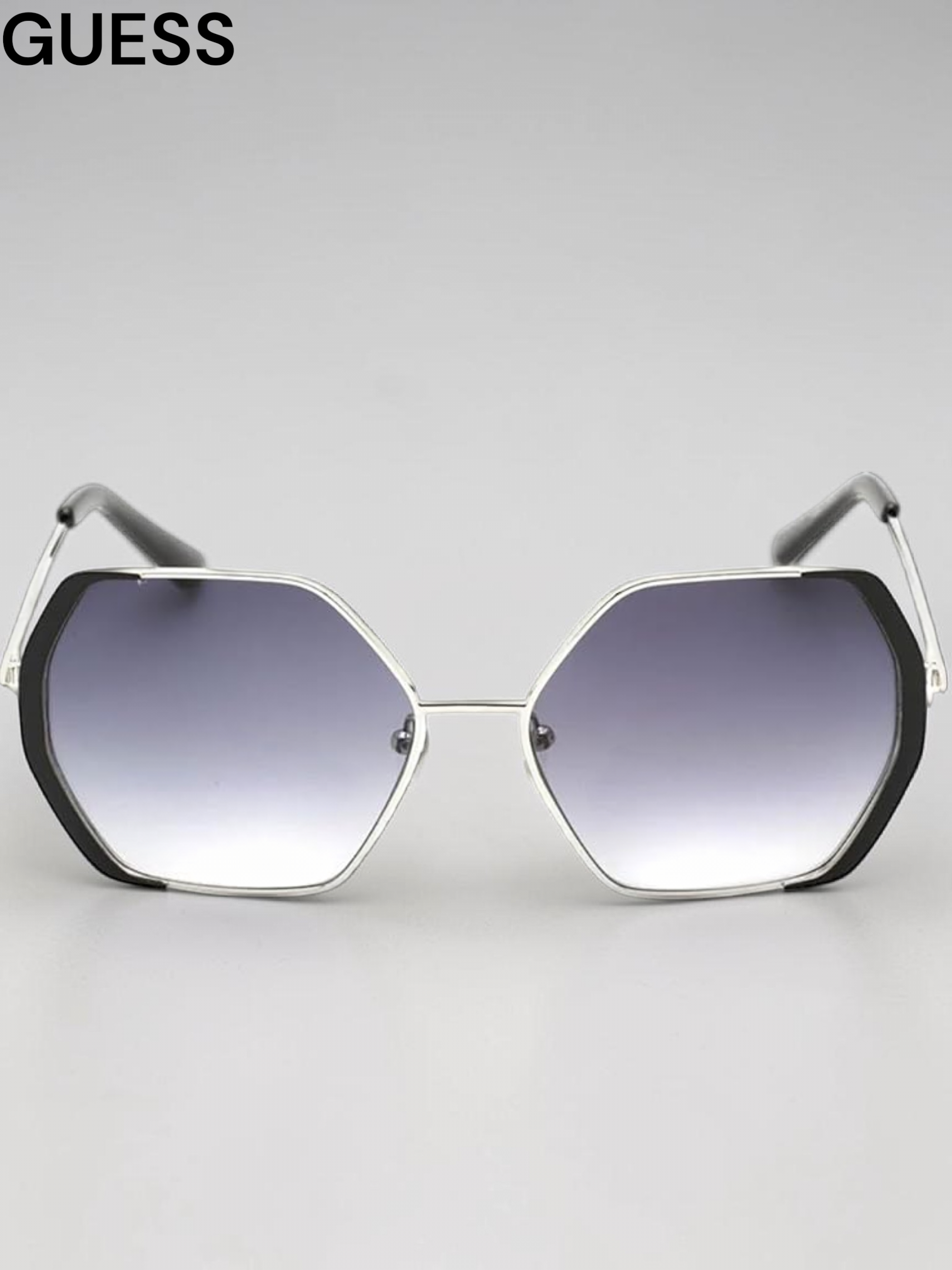 GUESS Black Metal Women's Sunglasses