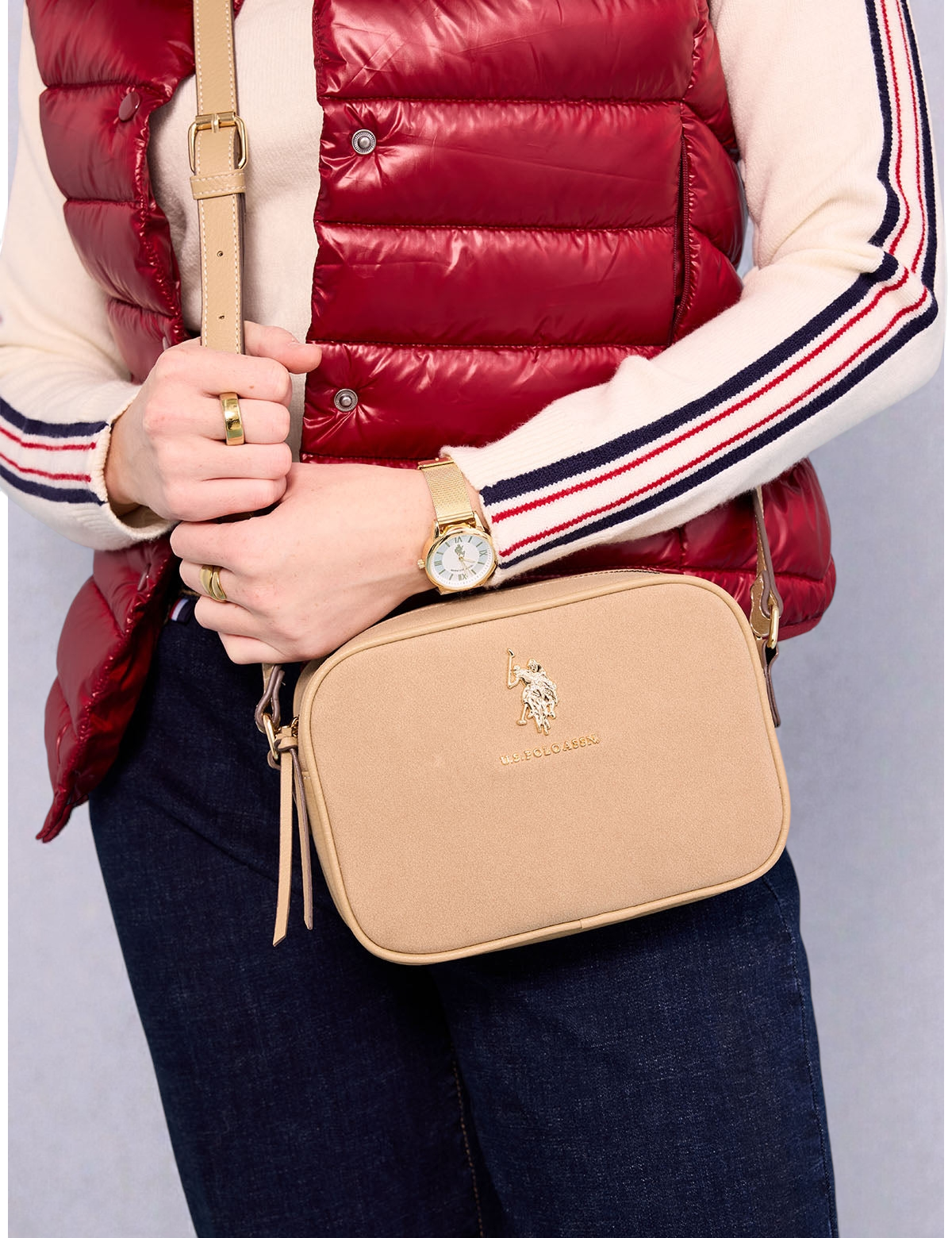 SUEDE CROSSBODY BAG 27A399-AA00A