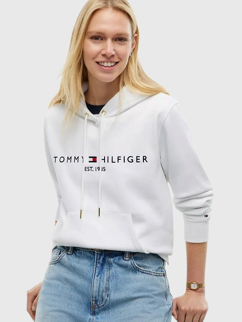 TOMMY HILFIGER  Logo Fleece Hoodie,XW06072-DW5