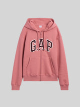 Gap Relaxed Gap Logo Zip Hoodie,627454
