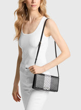 Michael Kors MICHAEL KORS
Jet Set Medium Logo Embossed Leather Crossbody Bag,32T4GJ6C6L