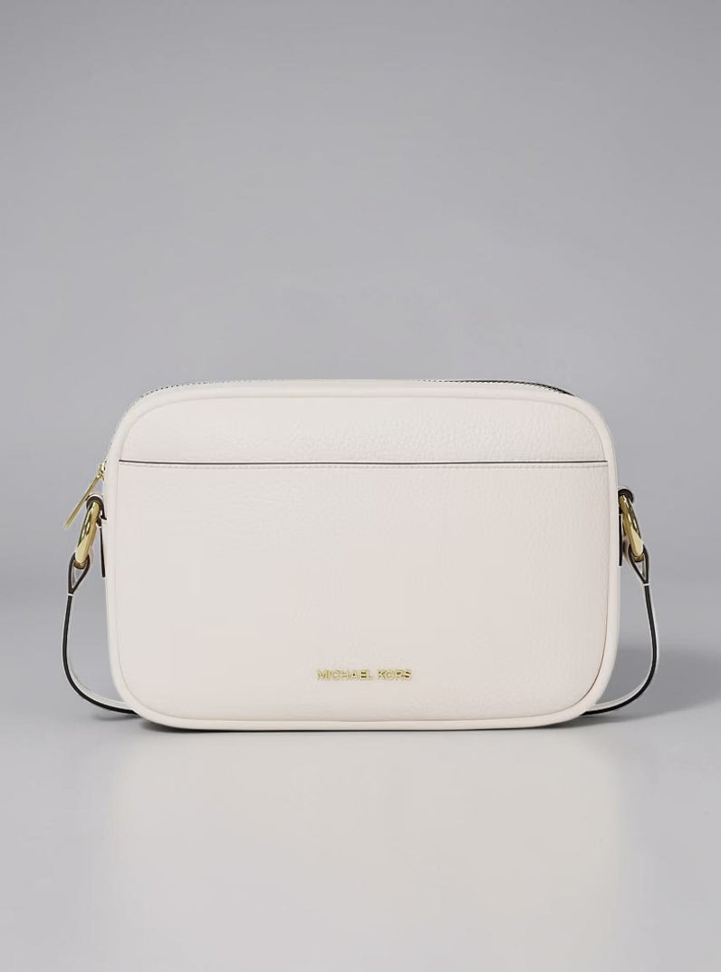 Jet Set Large Pebbled Leather Camera Crossbody Bag,35R6GTVC7L