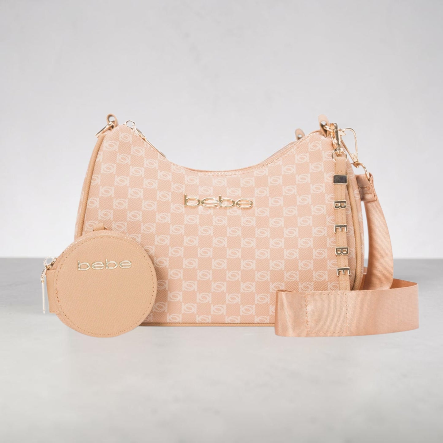 Adela Monogram Crossbody With Coin Purse