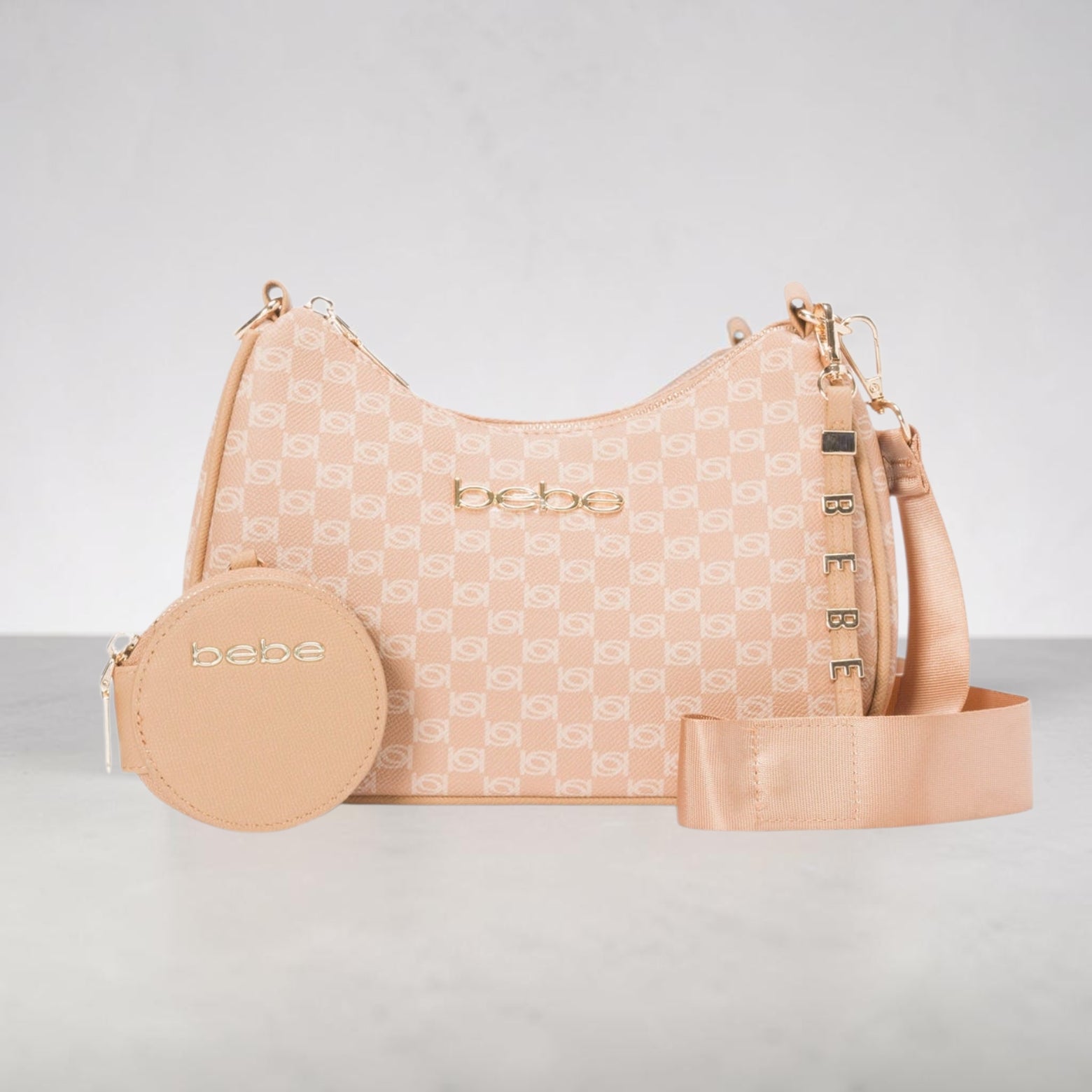 Adela Monogram Crossbody With Coin Purse