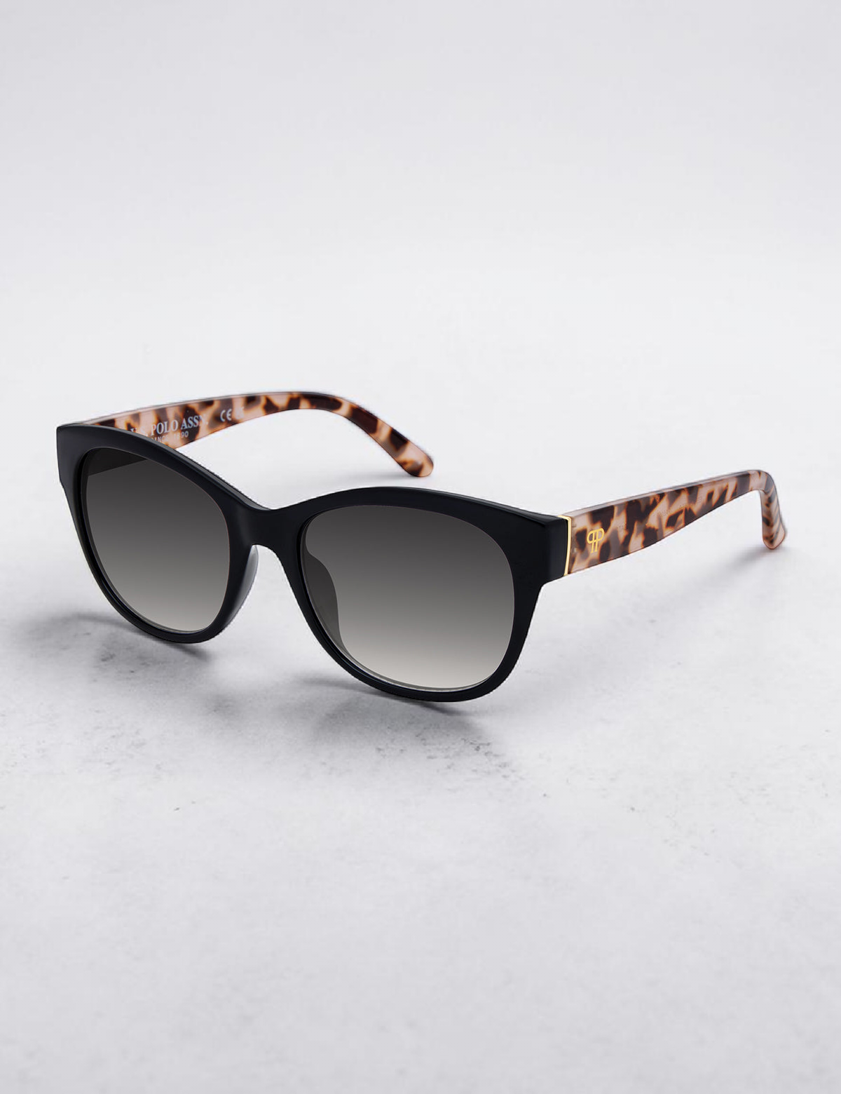US Polo LADIES TEMPLE WAYFARER SUNGLASSES Serial PA5169