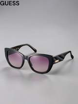 Guess 54mm Gradient Round Sunglasses