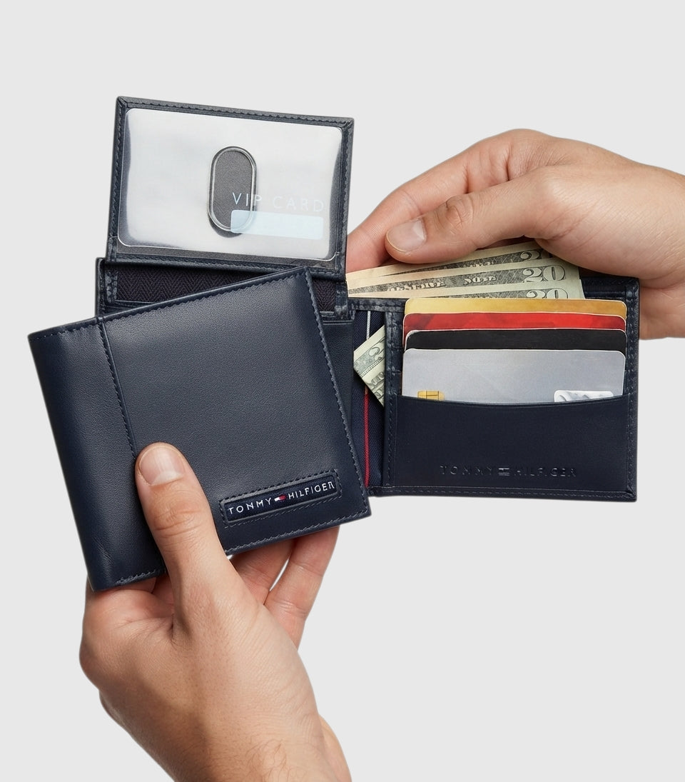 Tommy Hilfiger Men's leather wallet