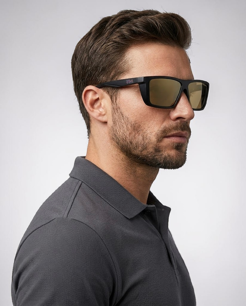 WRAP TEMPLE MATTE SUNGLASSES Serial PA3130-0000A