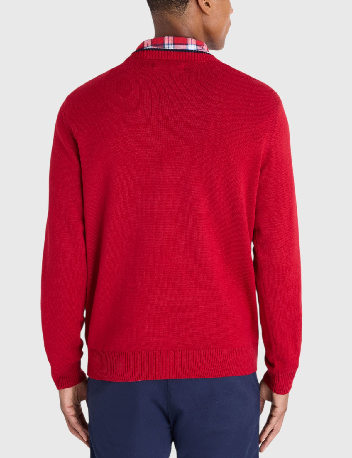 US.POLO.ASSN SOFT COTTON JERSEY CREW NECK SWEATER,USUF6S5243-0000A