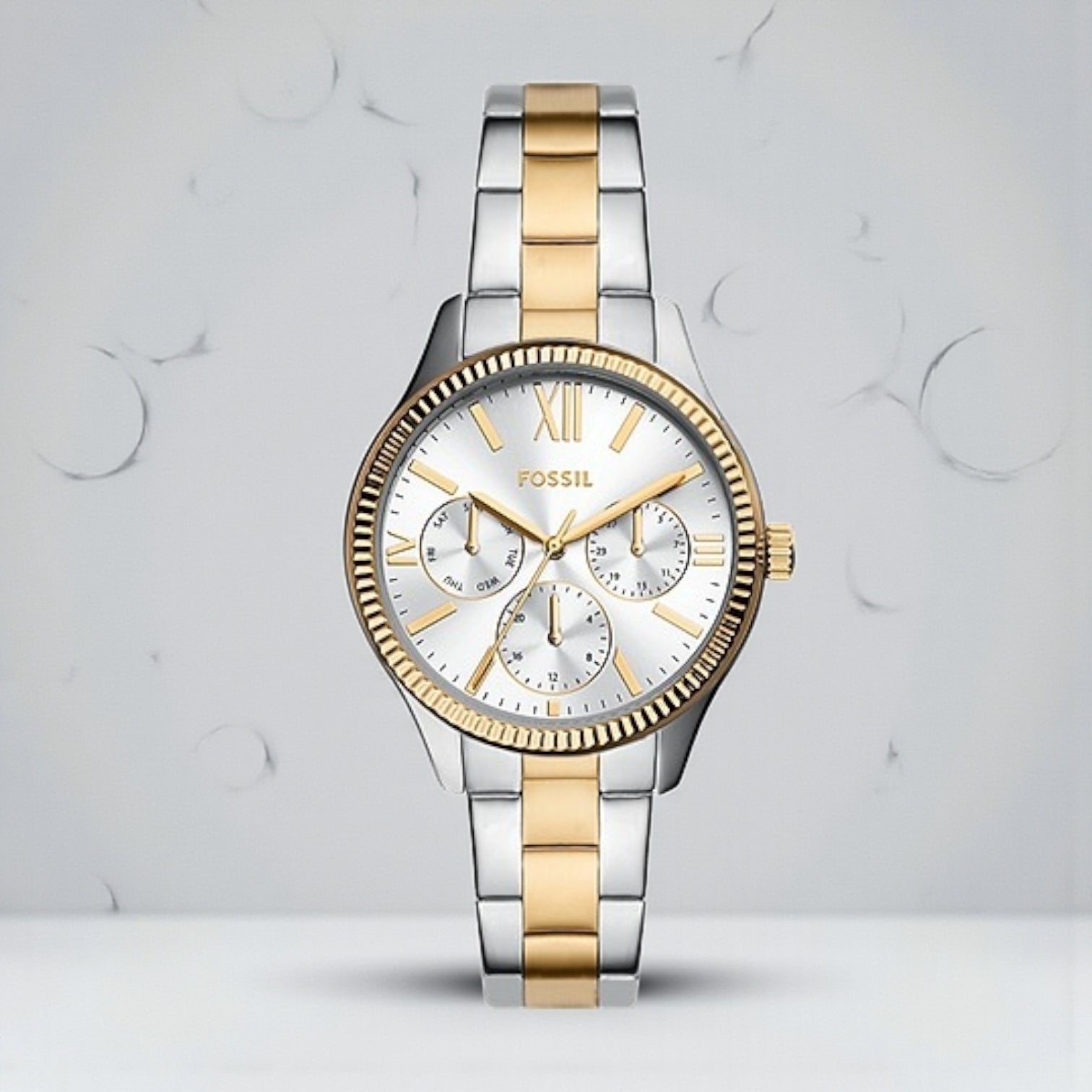 Rye Multifunction Gold-Tone Stainless Steel Watch