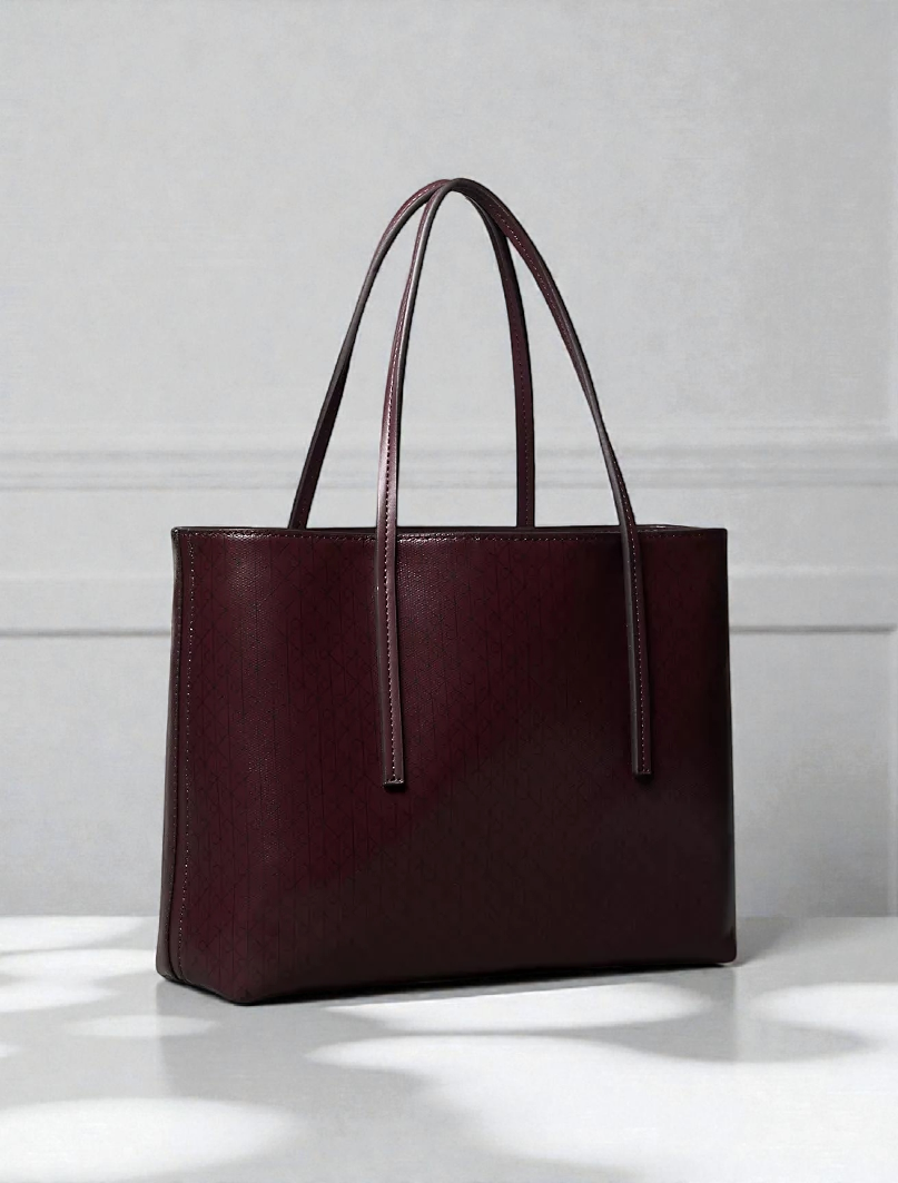 C.K Allover Emblem Logo  Tote Bag with Pouch 4F3267G