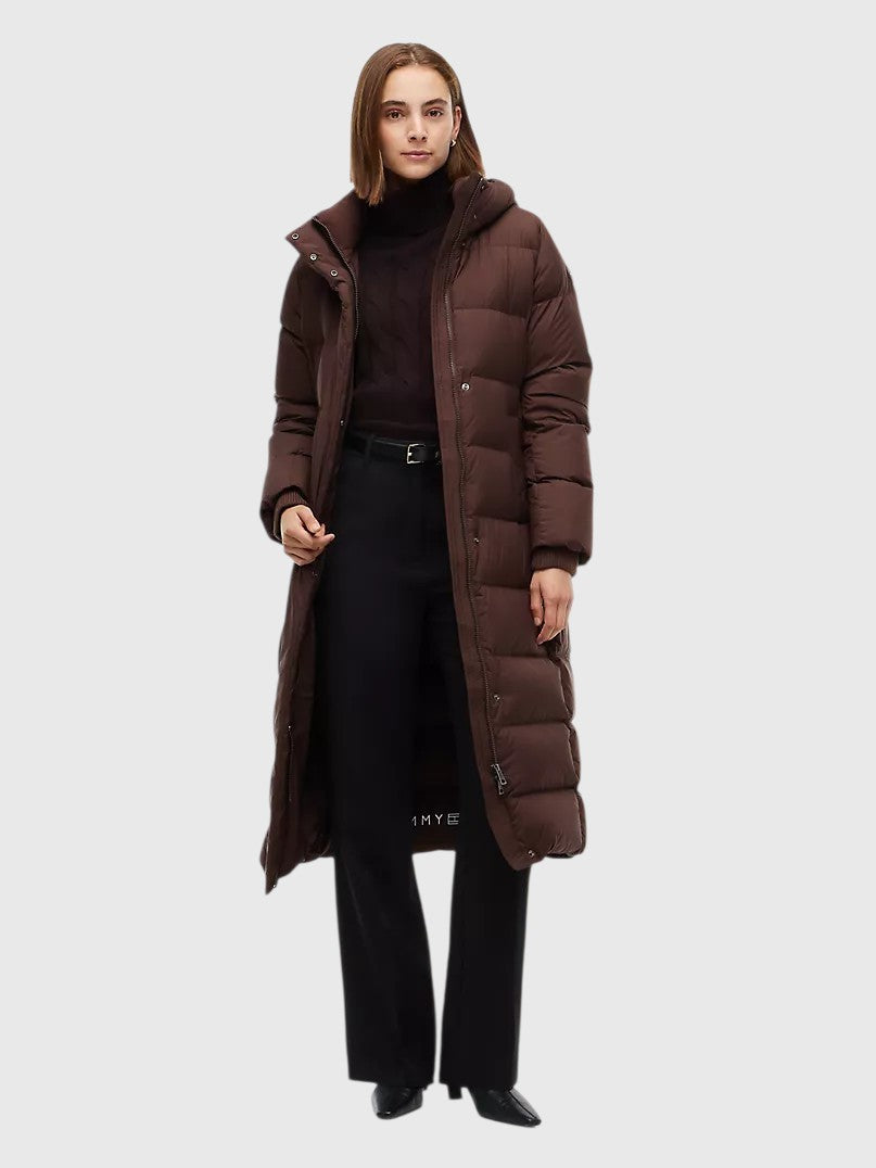 TOMMY HILFIGER Water-Repellent Down Maxi Puffer Coat,WW51548-GT3