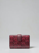 Michael Kors Jet Set Travel Medium Logo Embossed Wallet,35F6STVF6Y