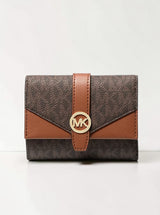Greenwich Medium Signature Logo Trifold Wallet,35S5GGRE6B