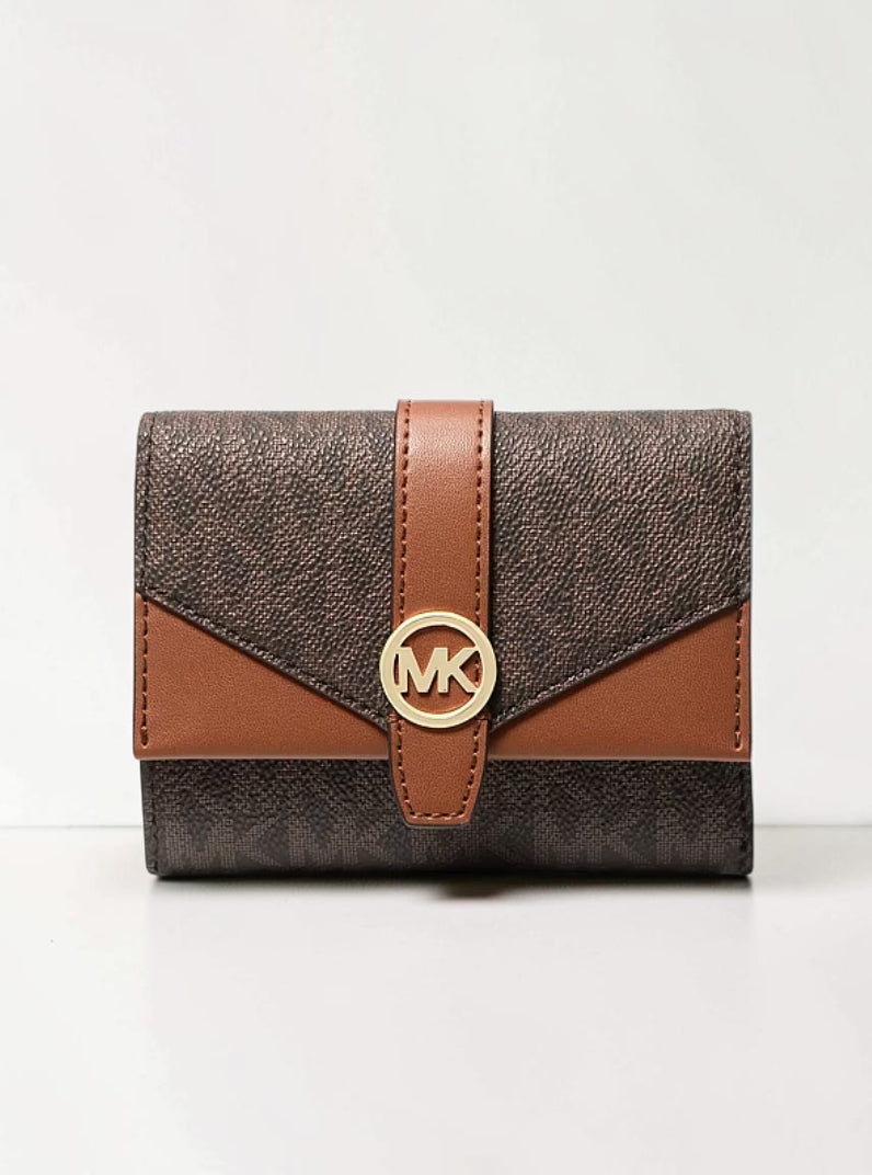 Greenwich Medium Signature Logo Trifold Wallet,35S5GGRE6B