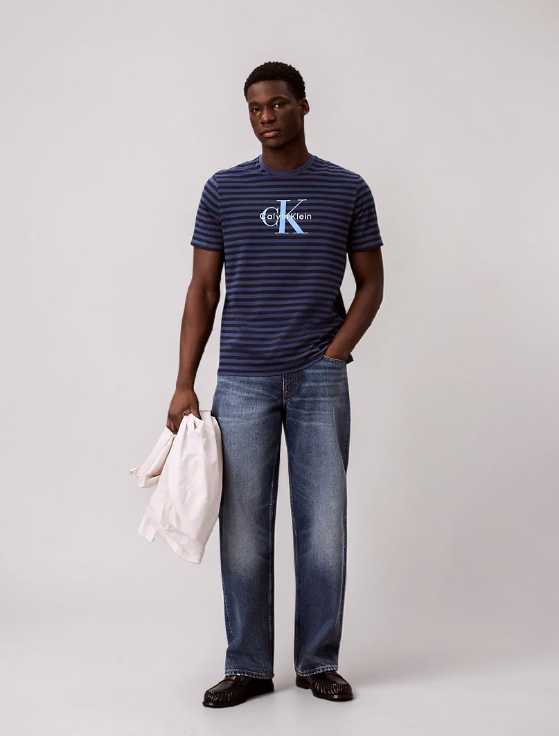Monologo Graphic Stripe Classic T-Shirt