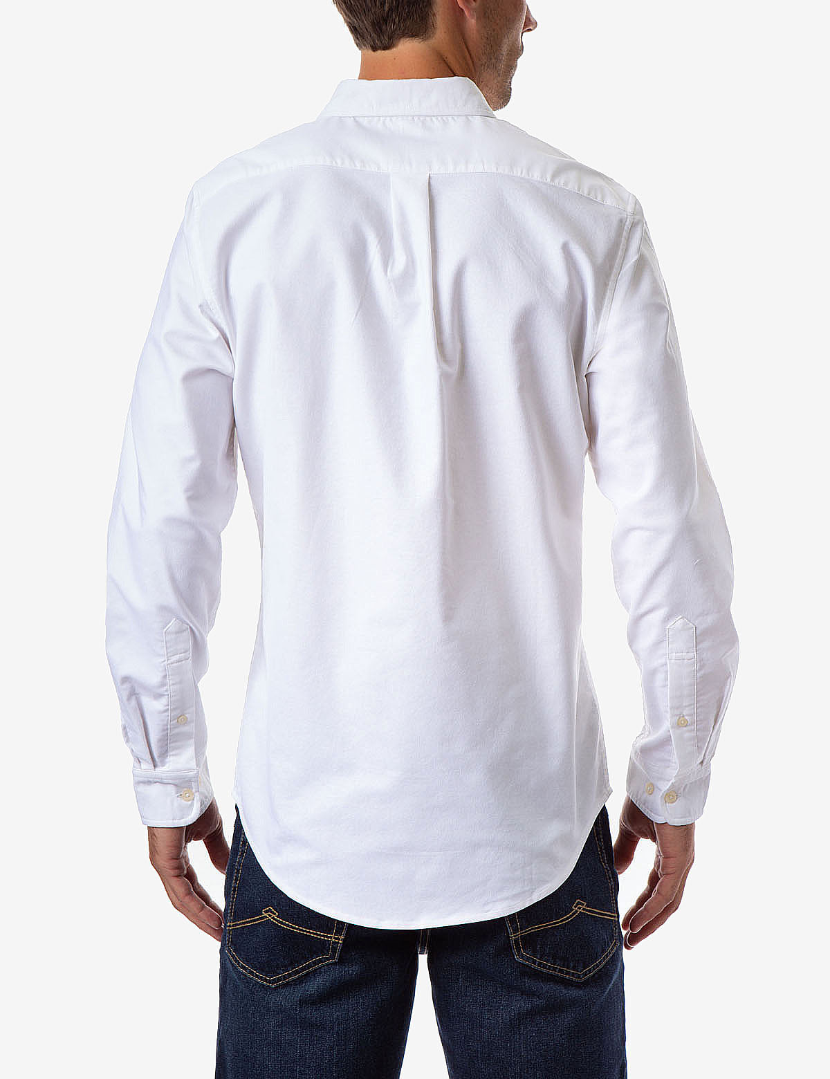LONG SLEEVE STRETCH OXFORD SHIRT Serial 115705-YC00A
