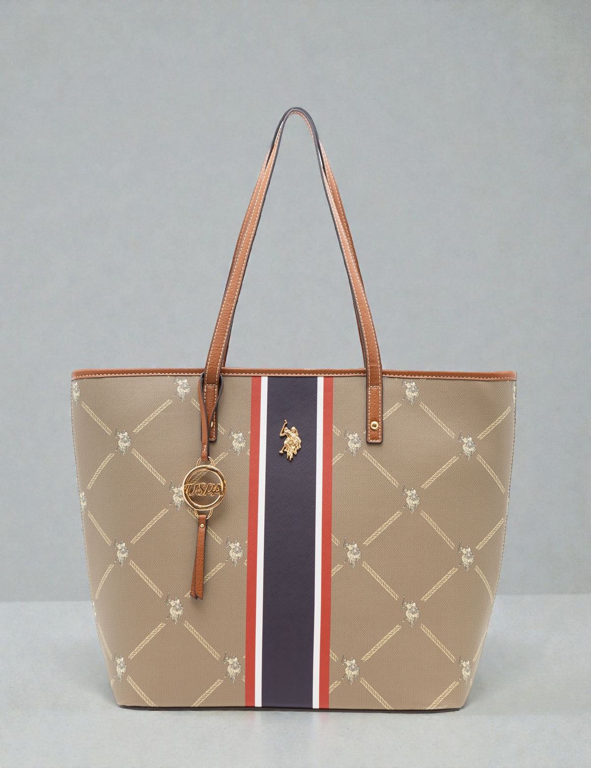 U S Polo SIGNATURE TOTE BAG 27A115-AA00A