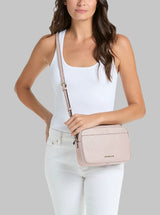 Jet Set Large Pebbled Leather Camera Crossbody Bag,35R6GTVC7L