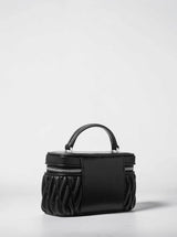 Michael Kors Vivi Small Plaid Print Wool Blend Vanity Crossbody Bag,35F6SVFC5U