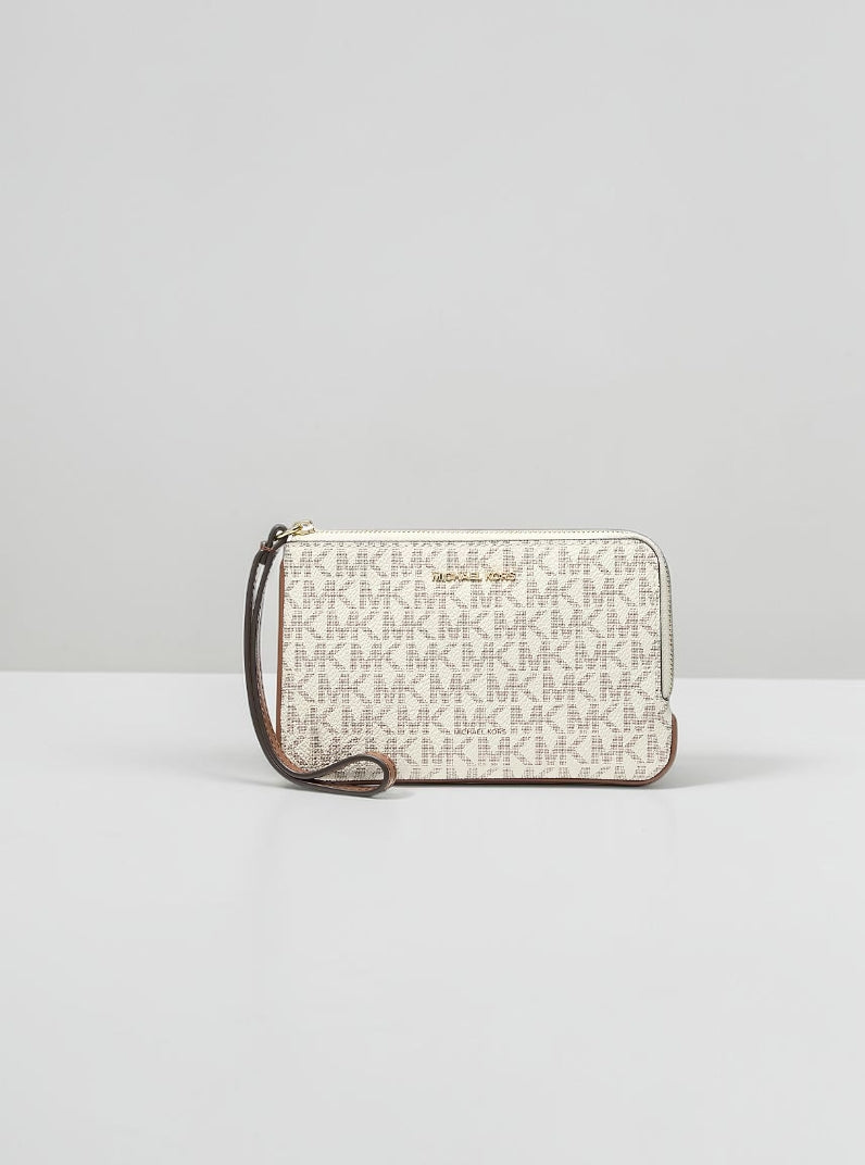 Jet Set Travel Small Signature Logo Wristlet,35F6GTVW1V