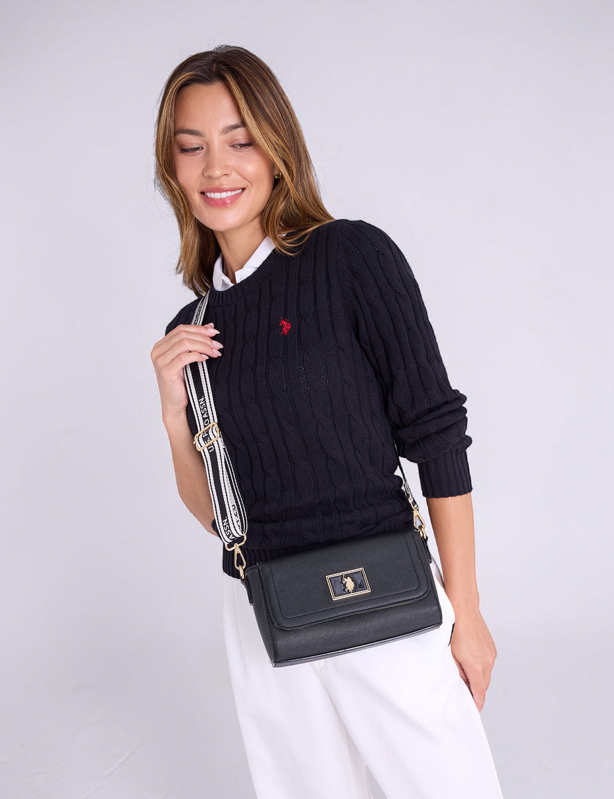 Immediate ENAMEL CROSSBODY BAG Serial 27A396-AA00A