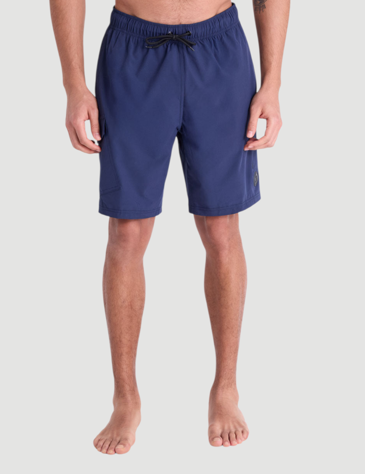 8.5" ZIP CARGO SWIM SHORTS