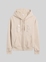Gap Relaxed Gap Logo Zip Hoodie,627454