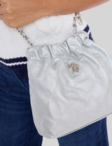US.POLO.ASSN GOLDIE QUILTED LOCK CHAIN CROSSBODY,27V0143-AA00A