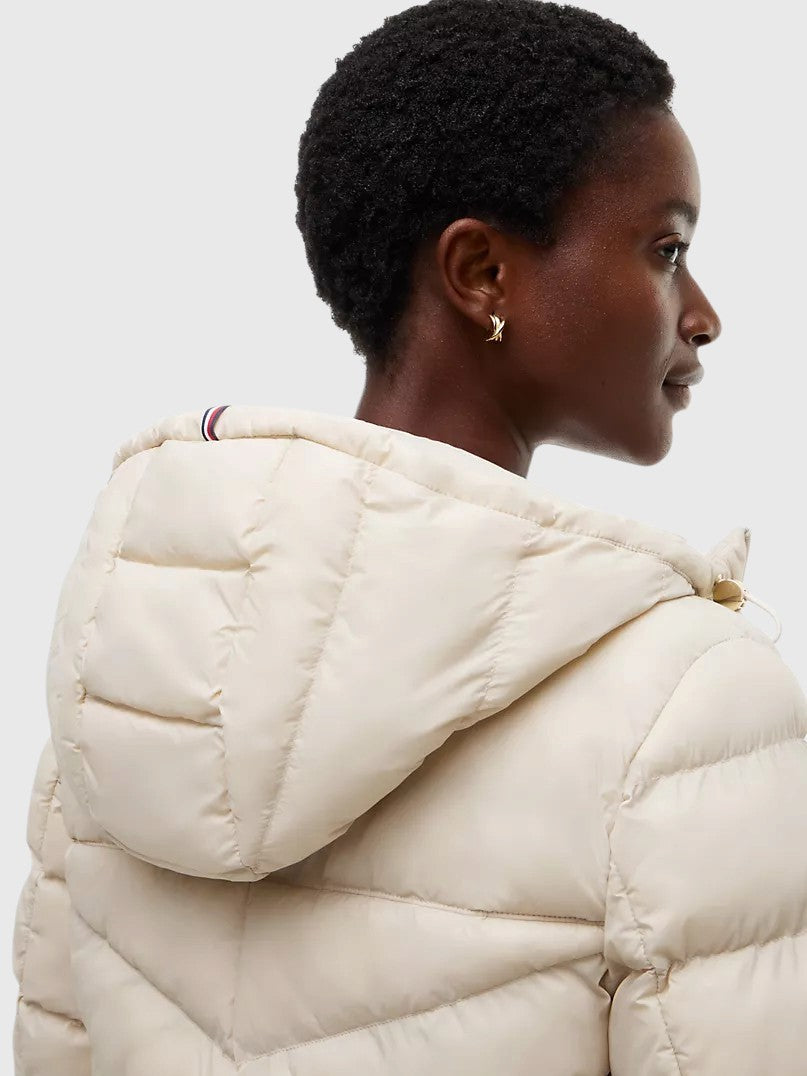 TOMMY HILFIGER  Quilted Hooded Jacket,XW09404-ACI