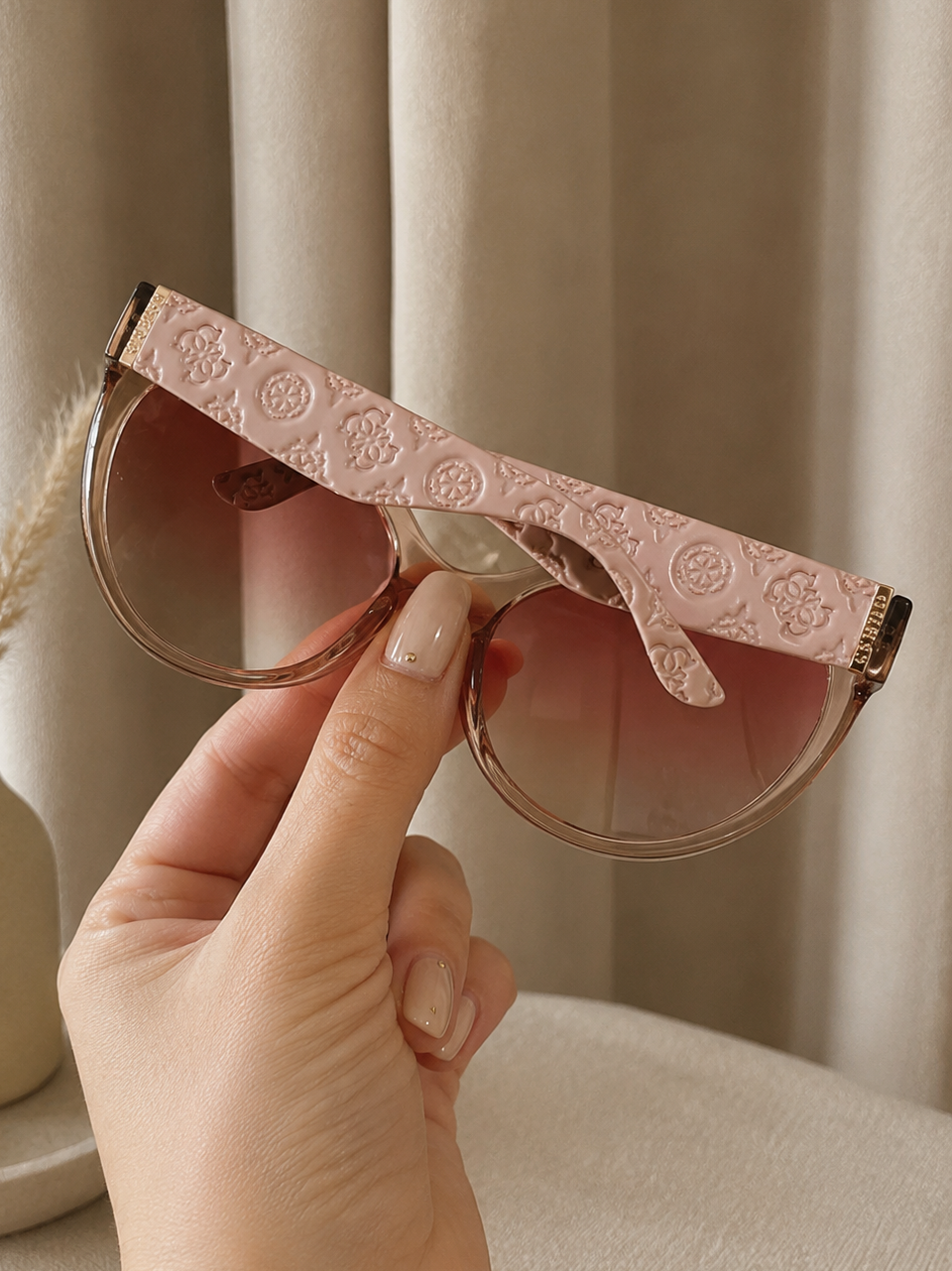 Immediate Bordeaux  Butterfly Ladies Sunglasses