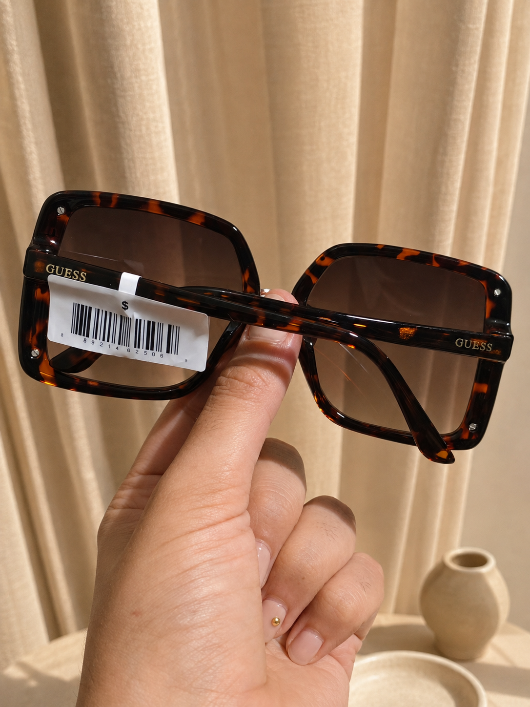 Immediate Guess Women's Rectangular Sunglasses GF000685852F