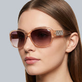 Guess Factory 
Grey Gradient Square Ladies Sunglasses
Item No. GF0395 57B 60