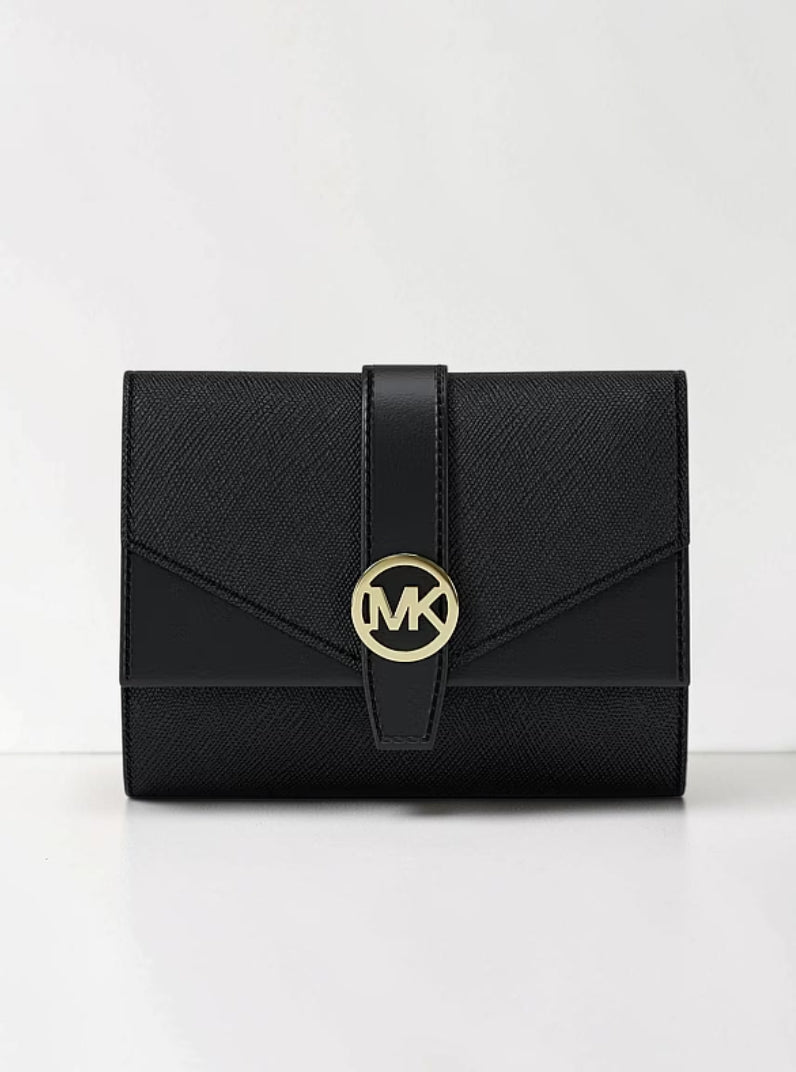 Greenwich Medium Signature Logo Trifold Wallet,35S5GGRE6B