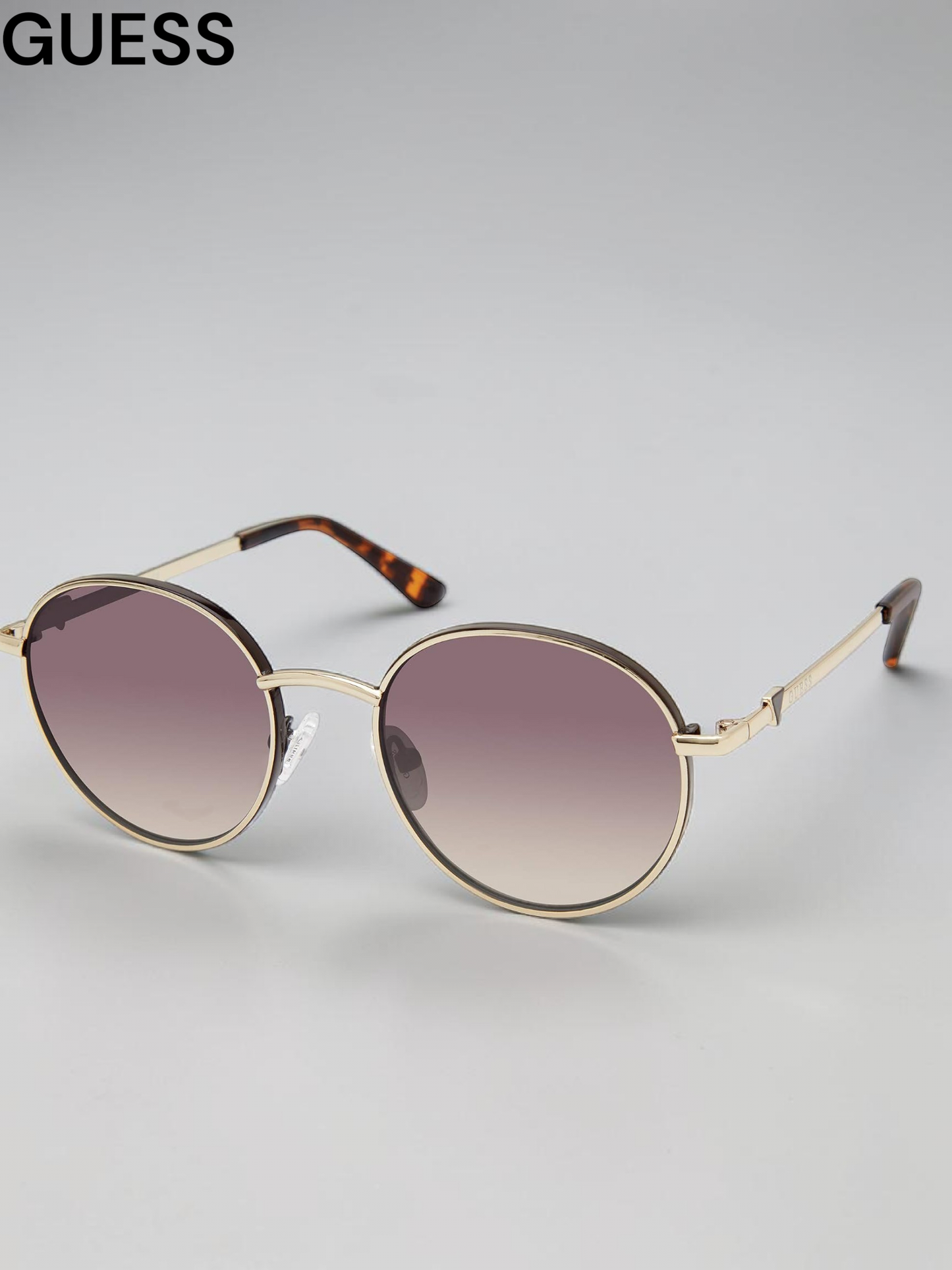 GUESS womens Classic Round Sunglasses Round Sunglasses