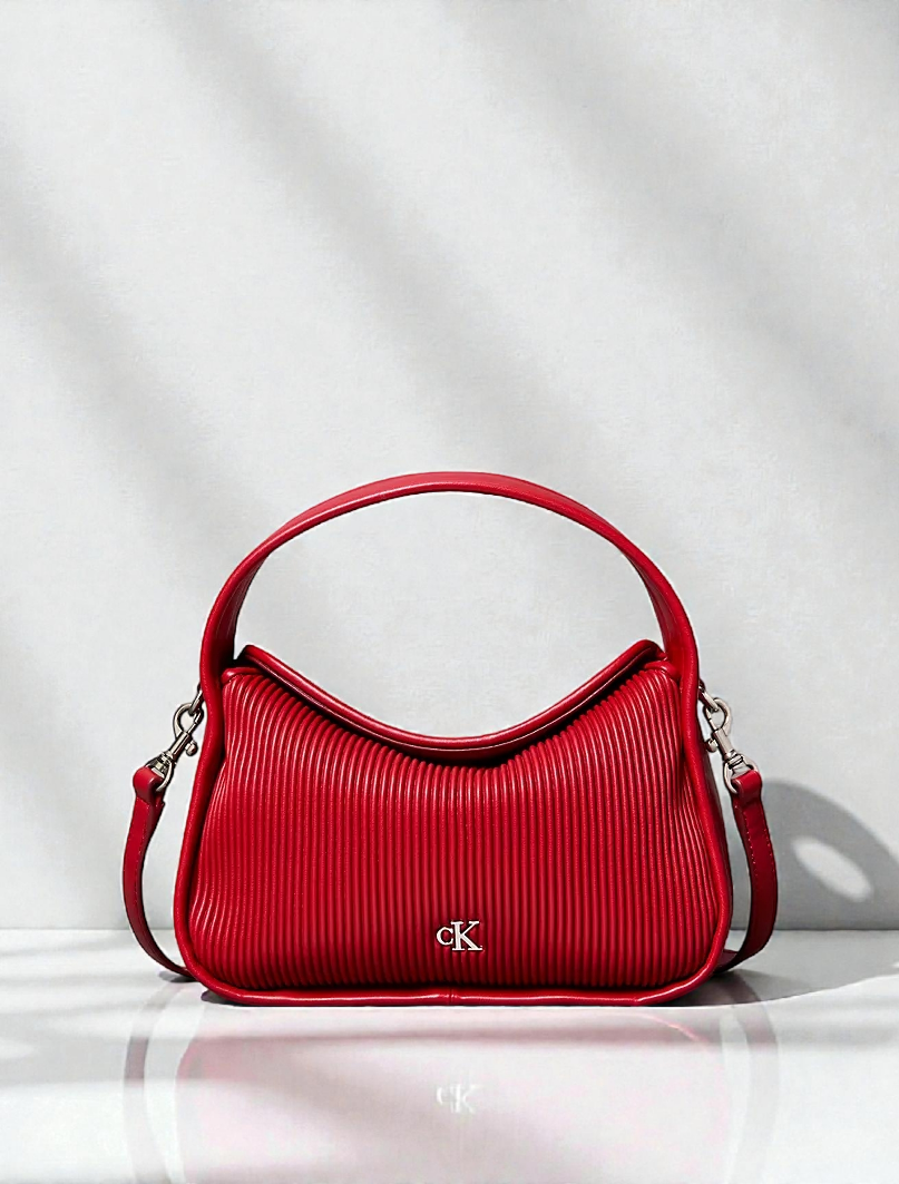 C.K Rib Top Flap Bag 4K3043G