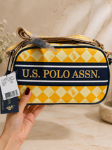 Immediate DIAMOND STRIPE CROSSBODY BAG,27A185-AA00A