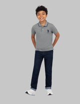 BOYS PIQUE POLO SHIRT