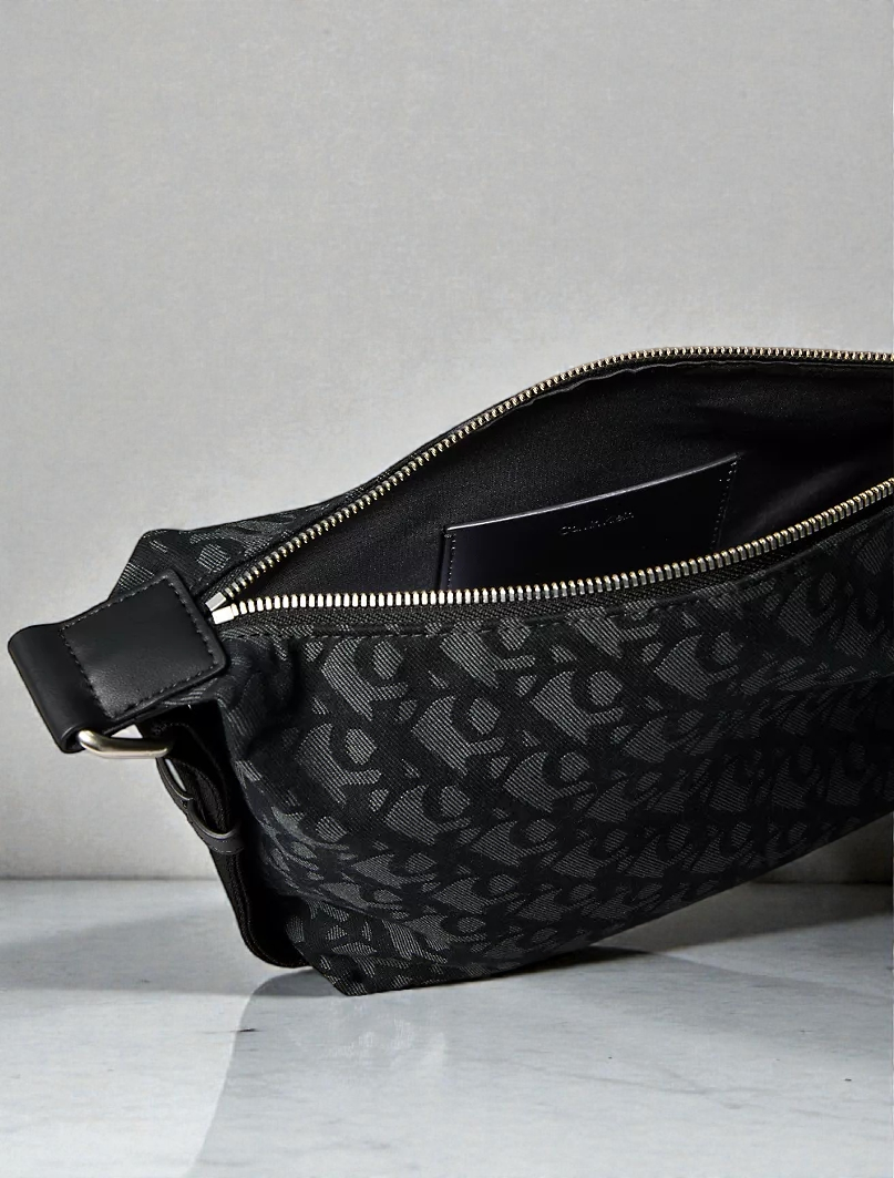 C.K Ultralight Logo Jacquard Shoulder Bag 4F3353G