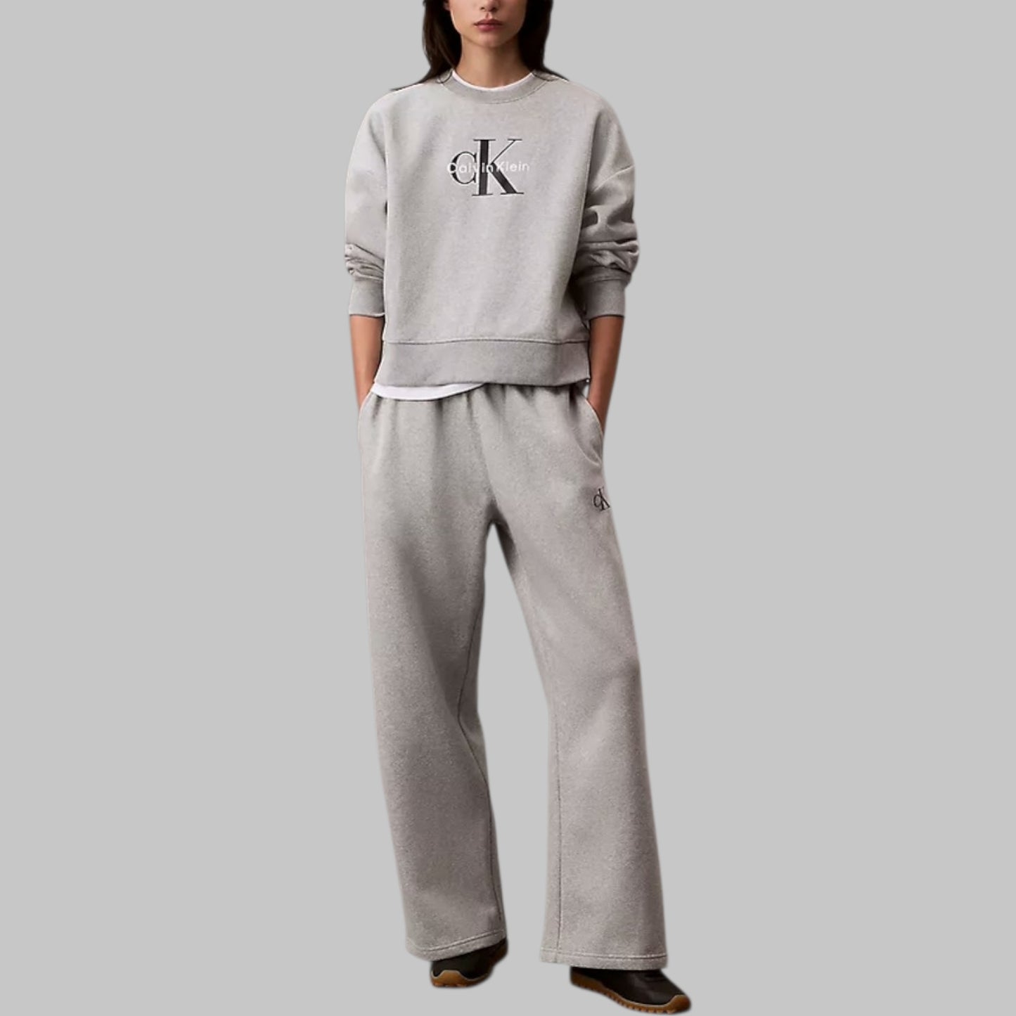 Monologo Fleece Relaxed Sweatshirt