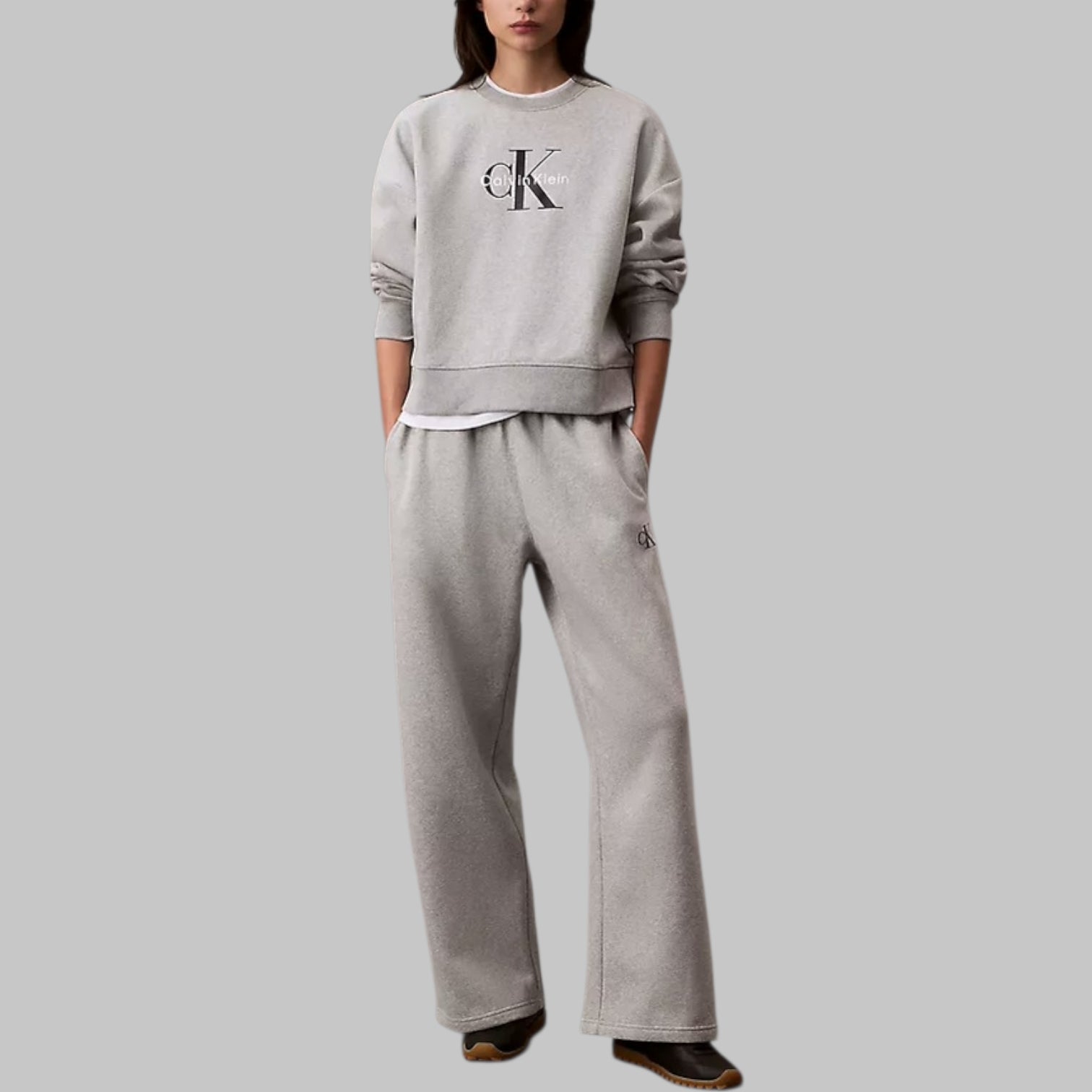 Monologo Fleece Relaxed Sweatshirt