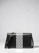 Michael Kors MICHAEL KORS
Jet Set Medium Logo Embossed Leather Crossbody Bag,32T4GJ6C6L