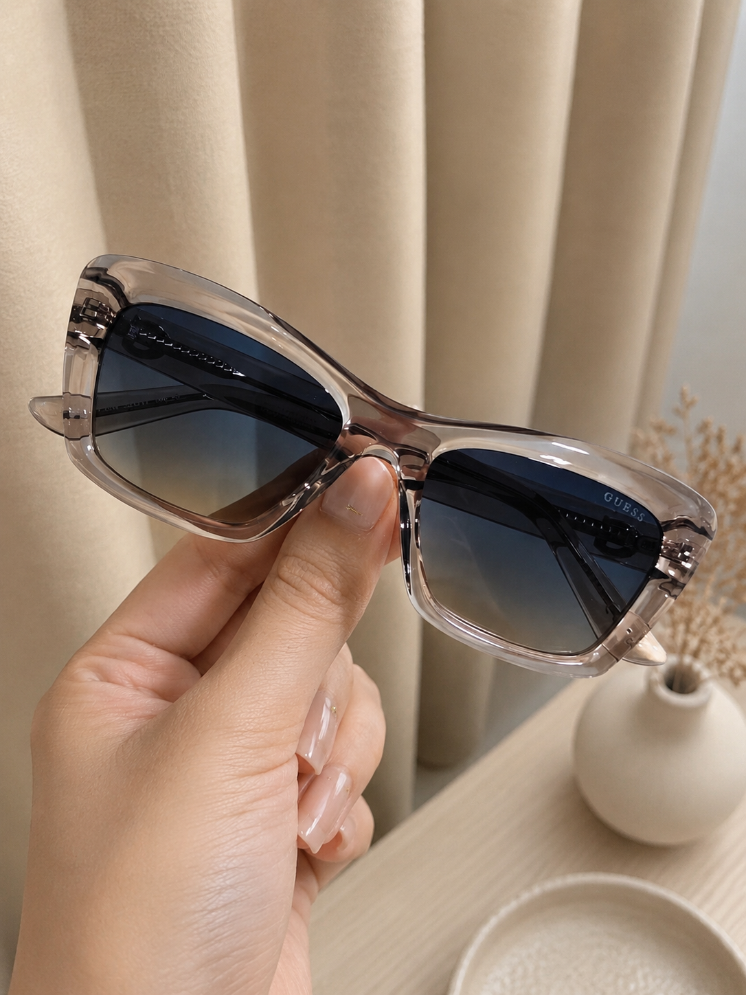 Immediate Guess Women's Rectangular Sunglasses
