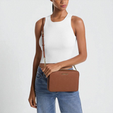 Jet Set Large Saffiano Leather Crossbody Bag 35T8GTTC9L