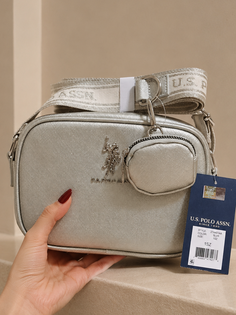 Immediate CLASSIC ZIP CROSSBODY BAG WITH POUCH Serial 27A401-AA00A