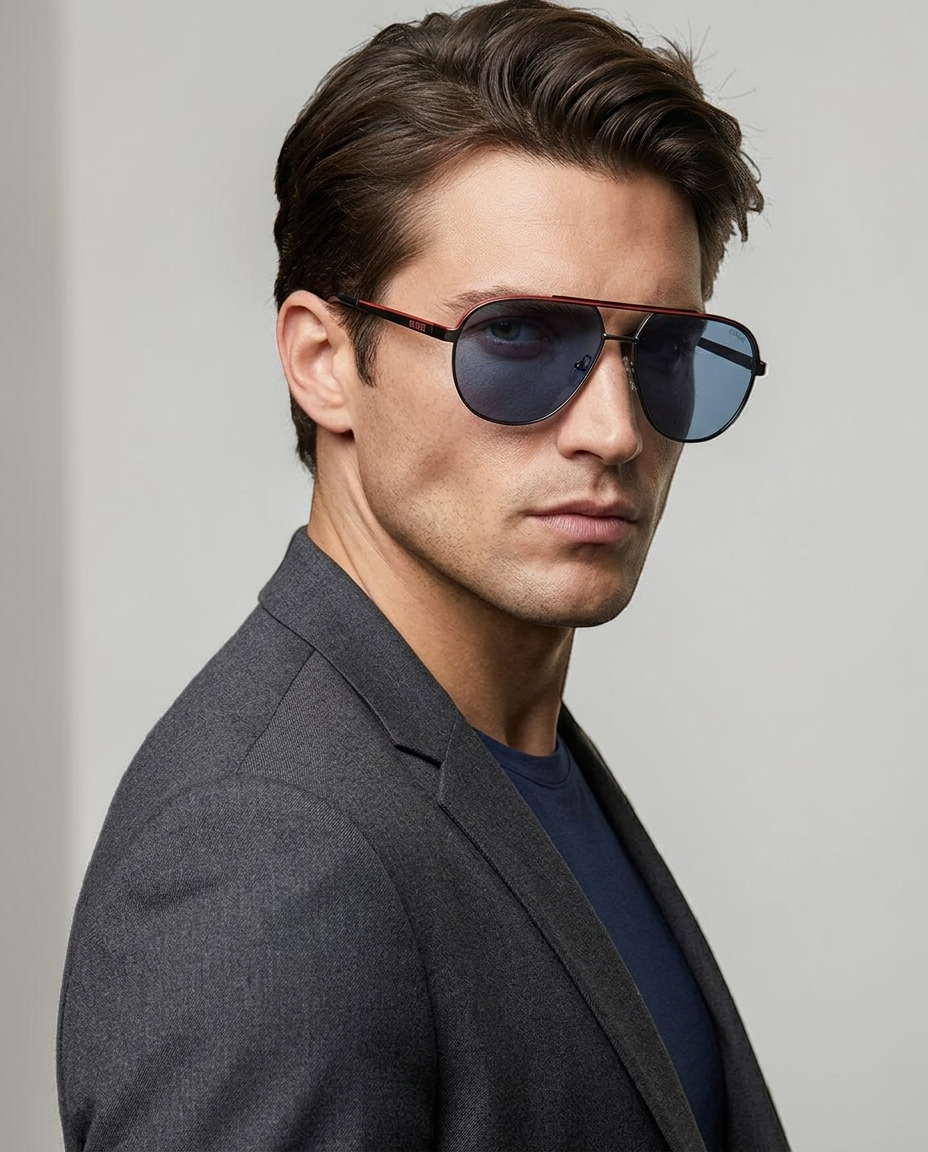 Guess  61mm Navigator Sunglasses