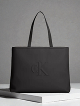 C.K Sculpted Impression Slim Tote Bag