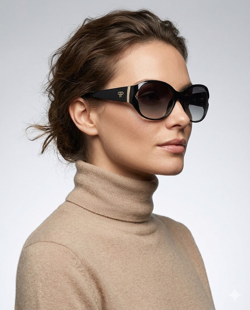 US Polo  LADIES GLAM HORIZON VENTED OVAL SUNGLASSES Serial PA5174